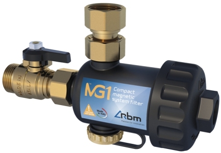 Магнитный фильтр MG1 для систем отопления RBM (Италия)